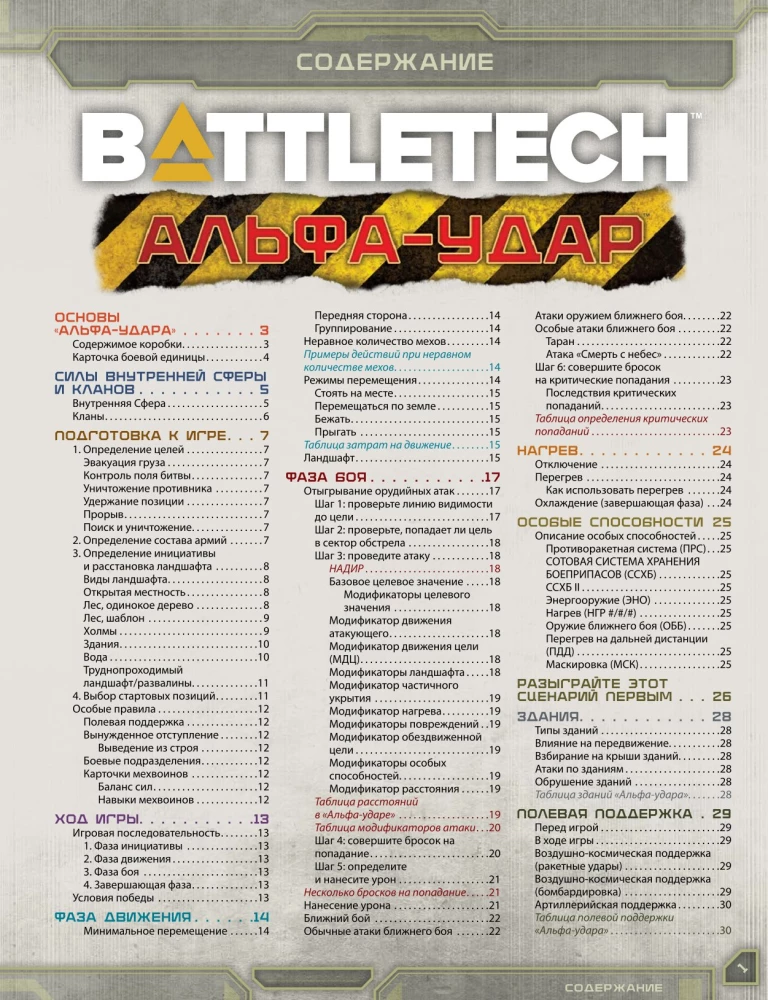 Tabletop Game - BattleTech: Alpha Strike